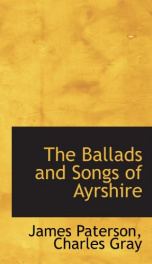 the ballads and songs of ayrshire_cover