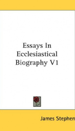 essays in ecclesiastical biography_cover