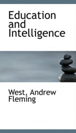 education and intelligence_cover