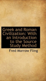 greek and roman civilization with an introduction to the source study method_cover