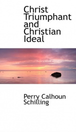 christ triumphant and christian ideal_cover