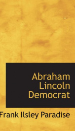 abraham lincoln democrat_cover