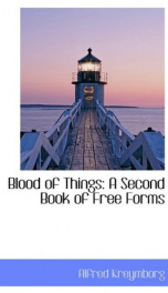 blood of things a second book of free forms_cover