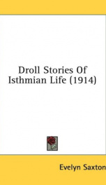 droll stories of isthmian life_cover