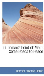 a womans point of view some roads to peace_cover