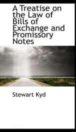 a treatise on the law of bills of exchange and promissory notes_cover