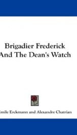 brigadier frederick and the deans watch_cover