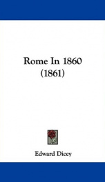 Rome in 1860_cover