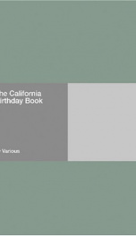 The California Birthday Book_cover