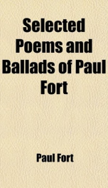 selected poems and ballads of paul fort_cover