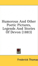 humorous and other poetic pictures legends and stories of devon_cover