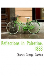 reflections in palestine 1883_cover