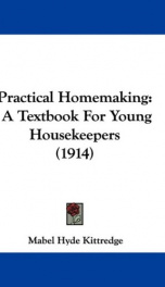 practical homemaking a textbook for young housekeepers_cover