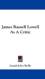 james russell lowell as a critic_cover