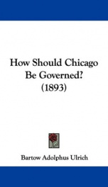 how should chicago be governed_cover