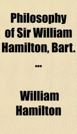 philosophy of sir william hamilton bart_cover