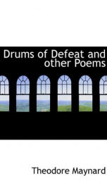 drums of defeat and other poems_cover