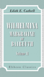 wilhelmina margravine of baireuth volume 2_cover