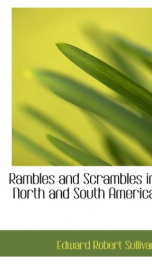 rambles and scrambles in north and south america_cover