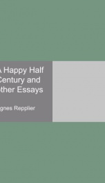 a happy half century and other essays_cover