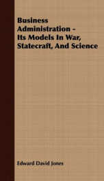business administration its models in war statecraft and science_cover