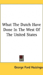 what the dutch have done in the west of the united states_cover