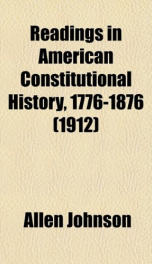 readings in american constitutional history 1776 1876_cover