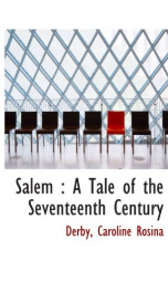 salem a tale of the seventeenth century_cover