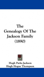 the genealogy of the jackson family_cover