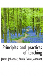 principles and practices of teaching_cover