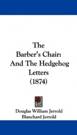 the barbers chair and the hedgehog letters_cover