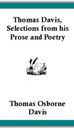 Thomas Davis, Selections from his Prose and Poetry_cover