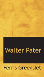walter pater_cover