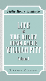 life of the right honourable william pitt volume 1_cover