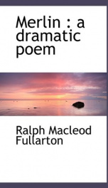 merlin a dramatic poem_cover