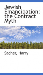jewish emancipation the contract myth_cover