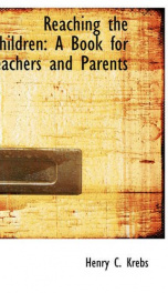 reaching the children a book for teachers and parents_cover