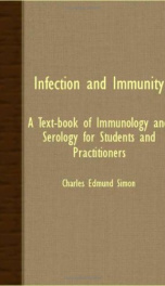 infection and immunity a text book of immunology and serology for students and_cover
