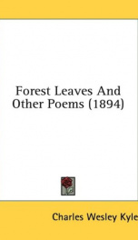 forest leaves and other poems_cover