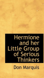 hermione and her little group of serious thinkers_cover