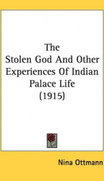 the stolen god and other experiences of indian palace life_cover