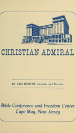 Christian Admiral: Bible Conference and Freedom Center, Cape May, New Jersey_cover
