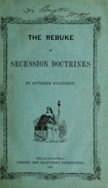 The rebuke of secession doctrines_cover
