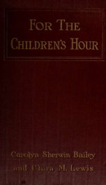 For the children's hour_cover