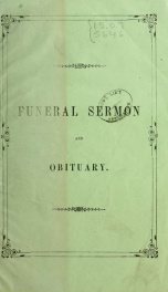 Christ's presence the Christian's heaven : extracts from a sermon preached at the funeral of Mrs. Melinda Harding, in Southbridge, Mass., Jan. 7, 1857_cover