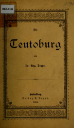 Die Teutoburg_cover