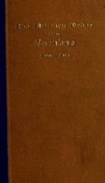 Historical sketch, constitution, and register of the Military order of the Carabao together with songs that have been sung at "wallows" in various places_cover