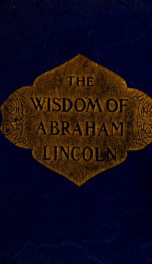 The wisdom of Abraham Lincoln_cover