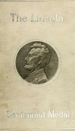 The Lincoln centennial medal_cover