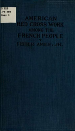 American Red Cross work among the French people_cover